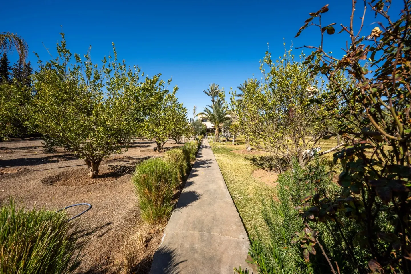 Villa à vendre route de fès – 5 suites – 580 m² – terrain 4 970 m² – spa complet – 2 piscines – panneaux solaires