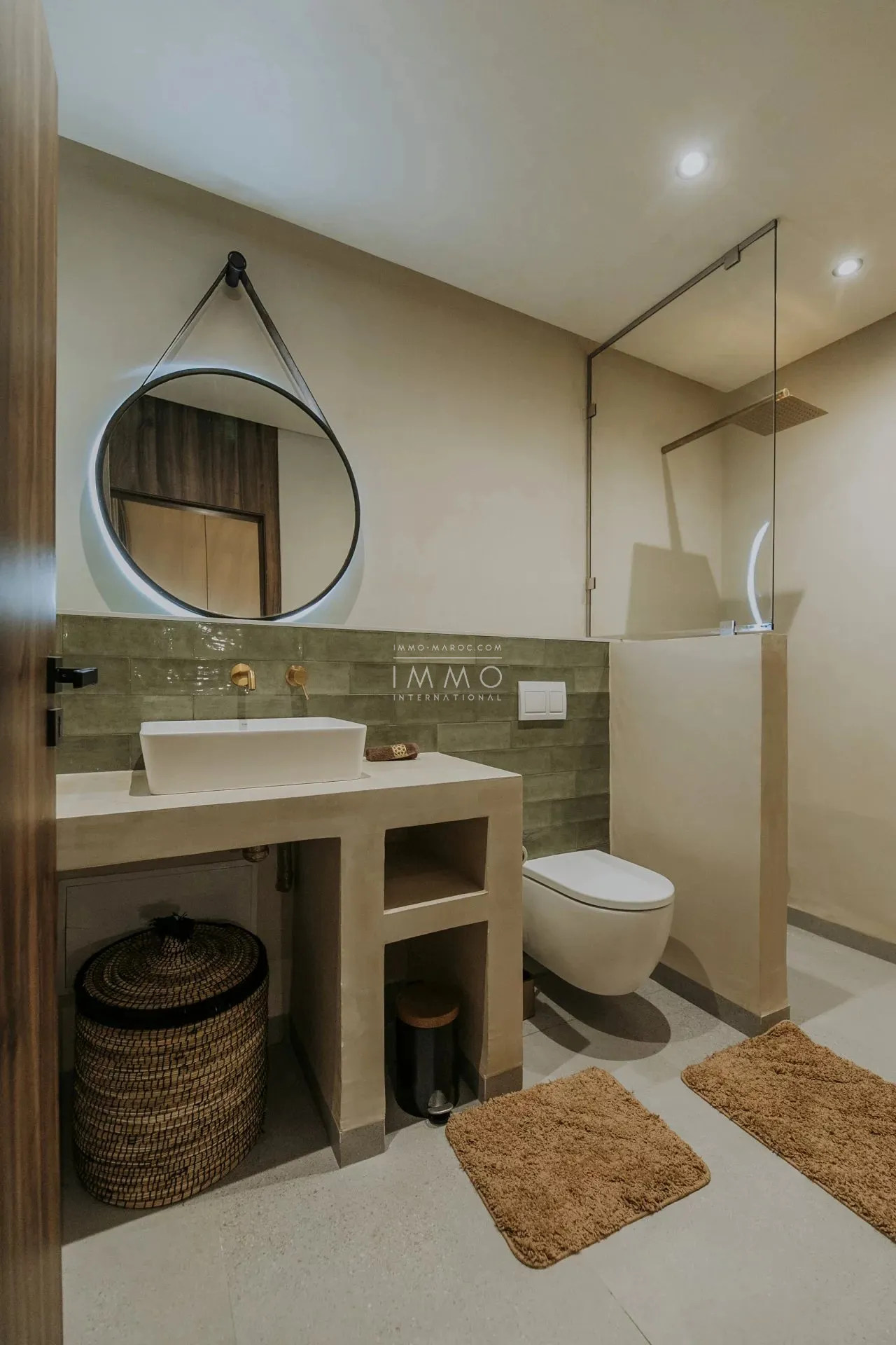 Villa contemporaine neuve à vendre à amelkis 2 – 5 chambres – piscine chauffée