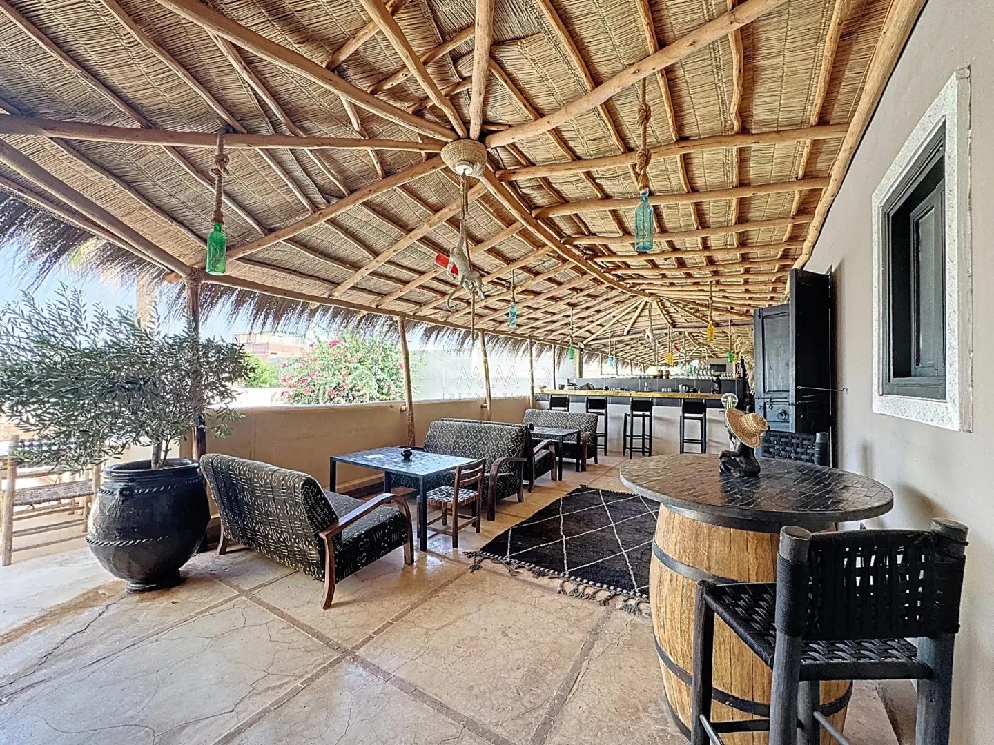 Riad à vendre – bab doukkala – 9 chambres – maison d'hôtes en activité – licence exploitation – spa & 2 patios – potentiel hôtelier