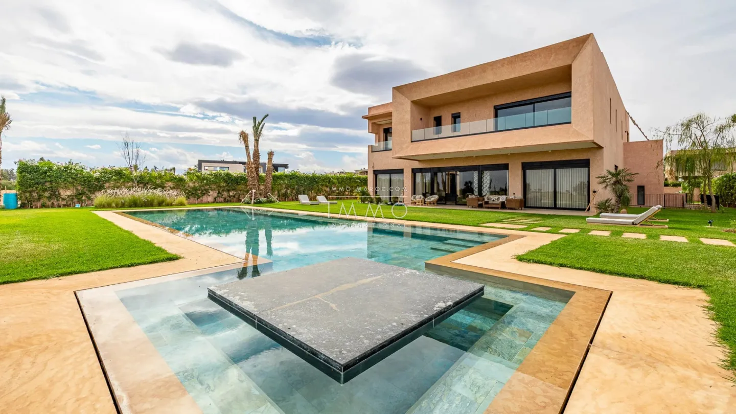 Villa contemporaine en vente à amelkis 3 – front de golf – 4 suites