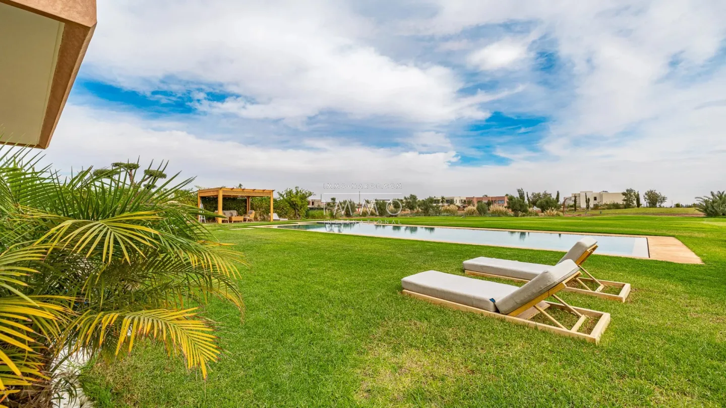 Villa contemporaine en vente à amelkis 3 – front de golf – 4 suites