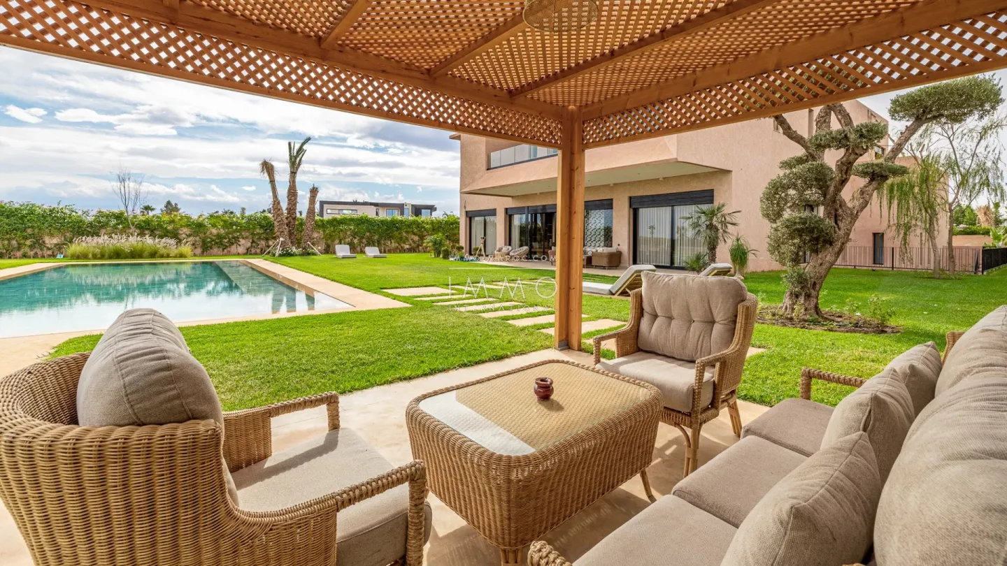 Villa contemporaine en vente à amelkis 3 – front de golf – 4 suites