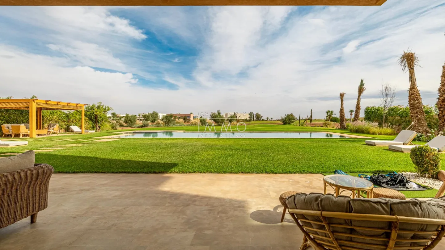 Villa contemporaine en vente à amelkis 3 – front de golf – 4 suites