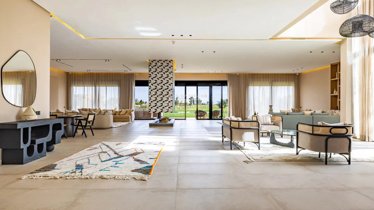 Villa contemporaine en vente à amelkis 3 – front de golf – 4 suites