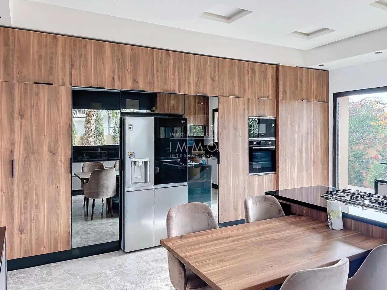 Villa d'exception sur le golf d'amelkis – 5 suites – 915 m² construits – vue atlas