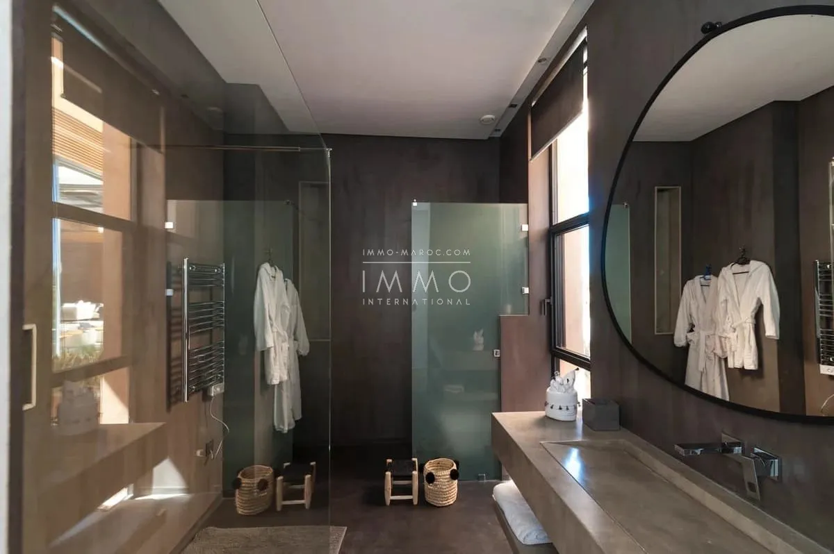 Impressionnante villa contemporaine éco-efficiente – route d'amizmiz – piscine de 30m