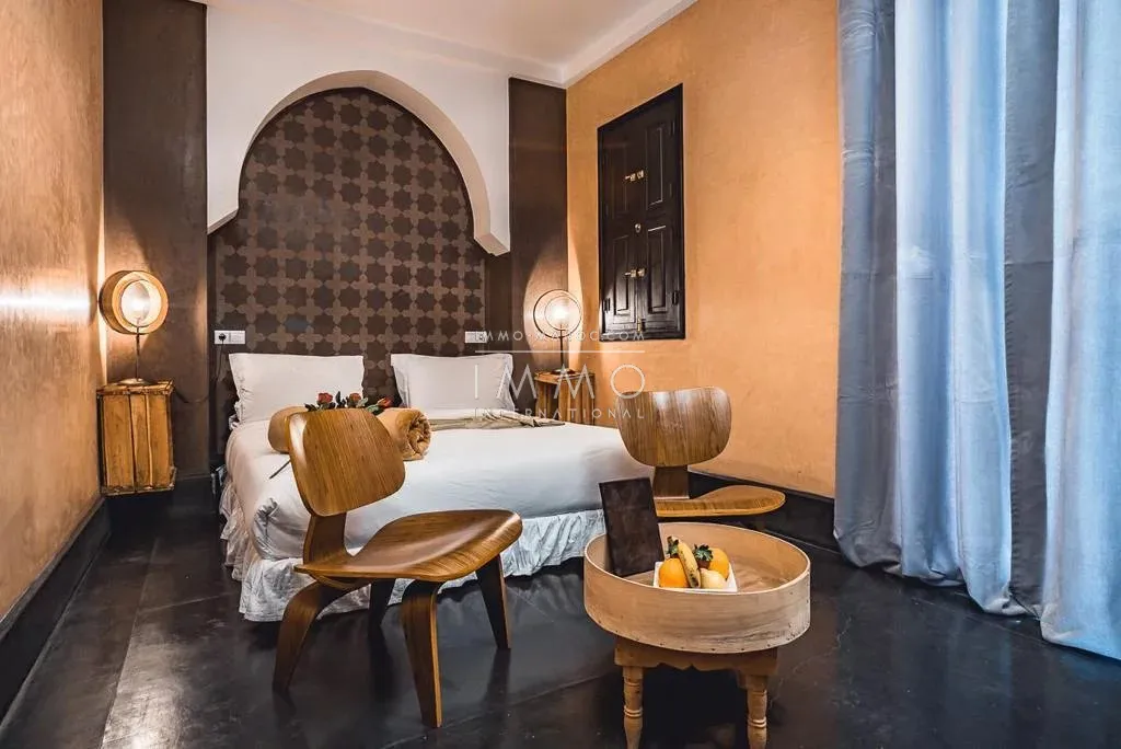 Riad à vendre – dar el bacha – 12 chambres – maison d'hôtes en exploitation – spa & 2 piscines – potentiel hôtelier - Photo 7
