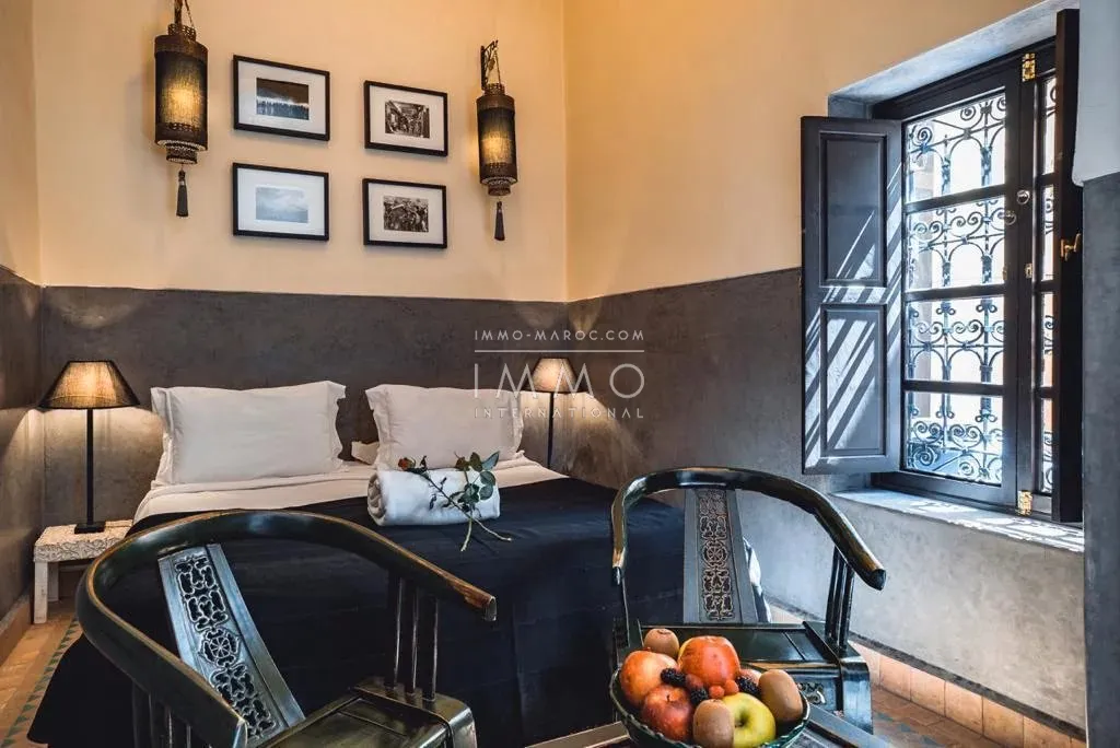 Riad à vendre – dar el bacha – 12 chambres – maison d'hôtes en exploitation – spa & 2 piscines – potentiel hôtelier - Photo 23