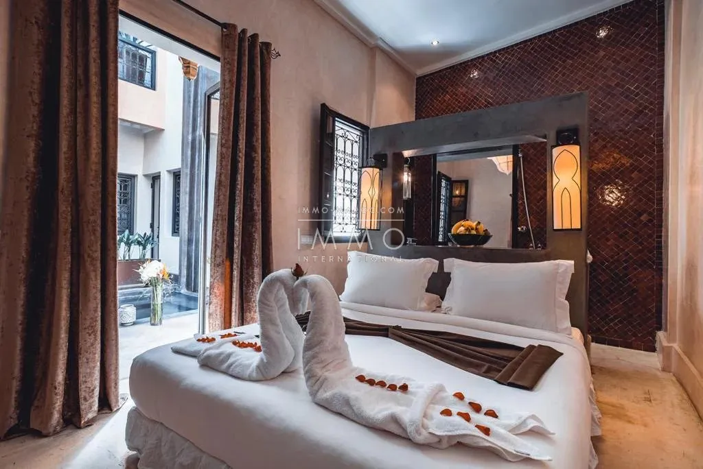 Riad à vendre – dar el bacha – 12 chambres – maison d'hôtes en exploitation – spa & 2 piscines – potentiel hôtelier - Photo 10