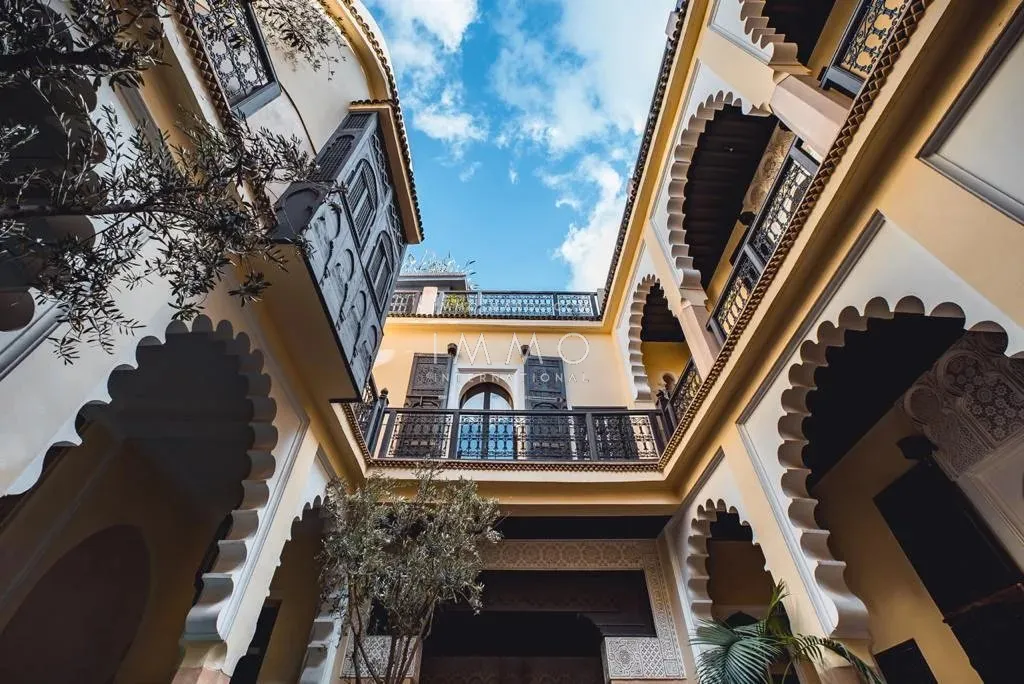 Riad à vendre – dar el bacha – 12 chambres – maison d'hôtes en exploitation – spa & 2 piscines – potentiel hôtelier - Photo 26