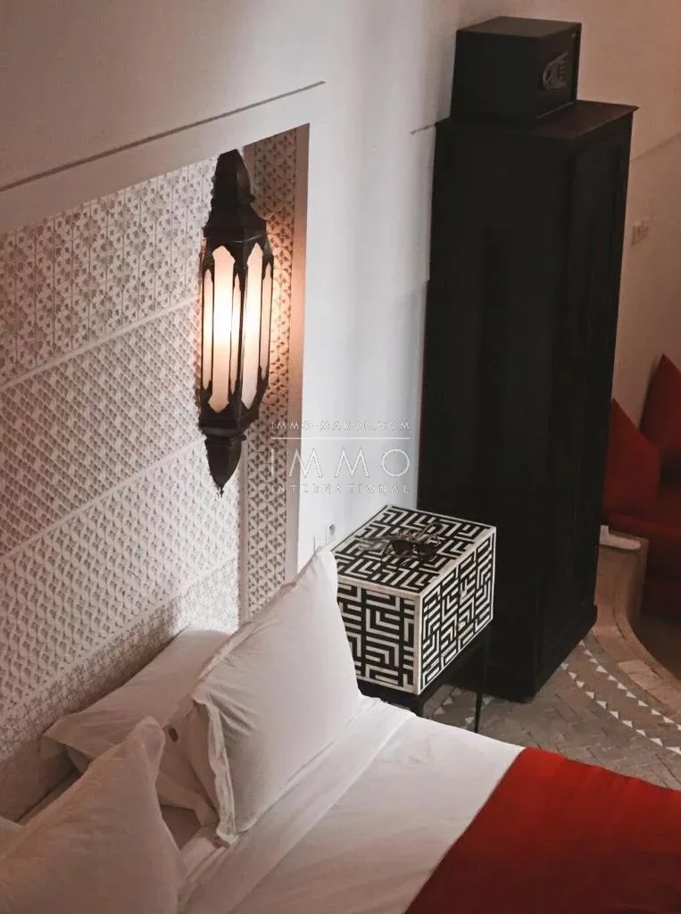 Riad à vendre – dar el bacha – 12 chambres – maison d'hôtes en exploitation – spa & 2 piscines – potentiel hôtelier - Photo 24