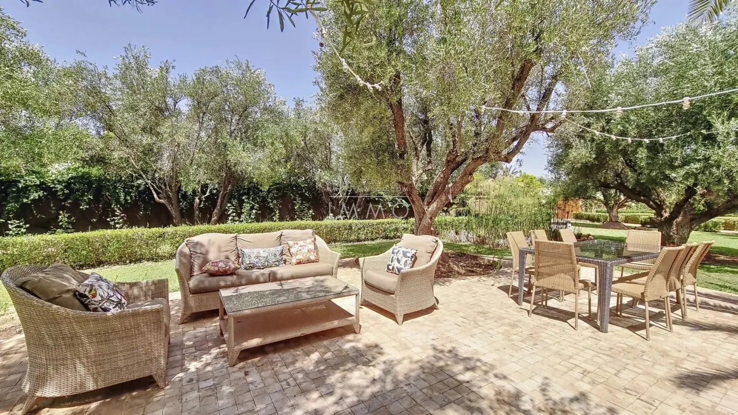 Villa d’architecture marocaine au sein d’un domaine exclusif – route de sidi abdellah ghiat