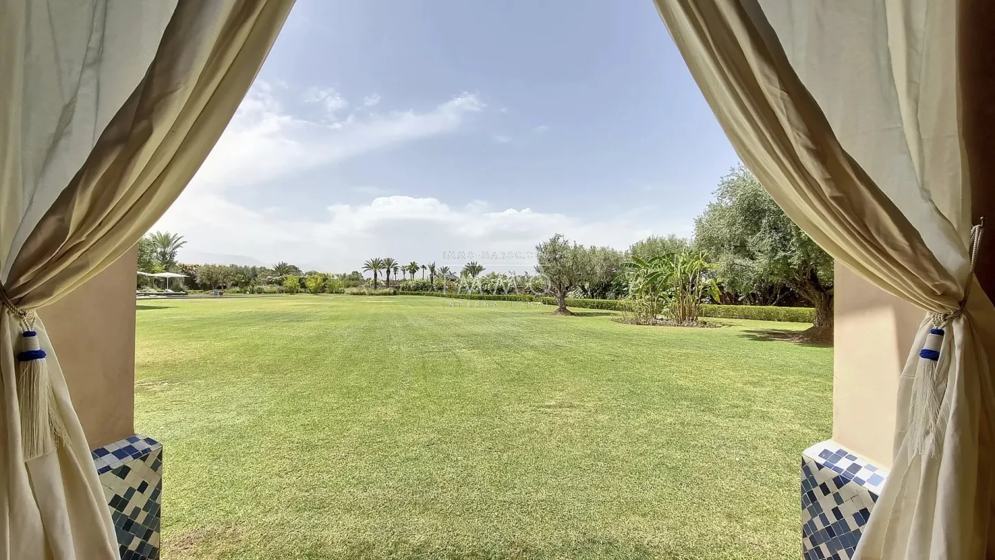 Villa d’architecture marocaine au sein d’un domaine exclusif – route de sidi abdellah ghiat