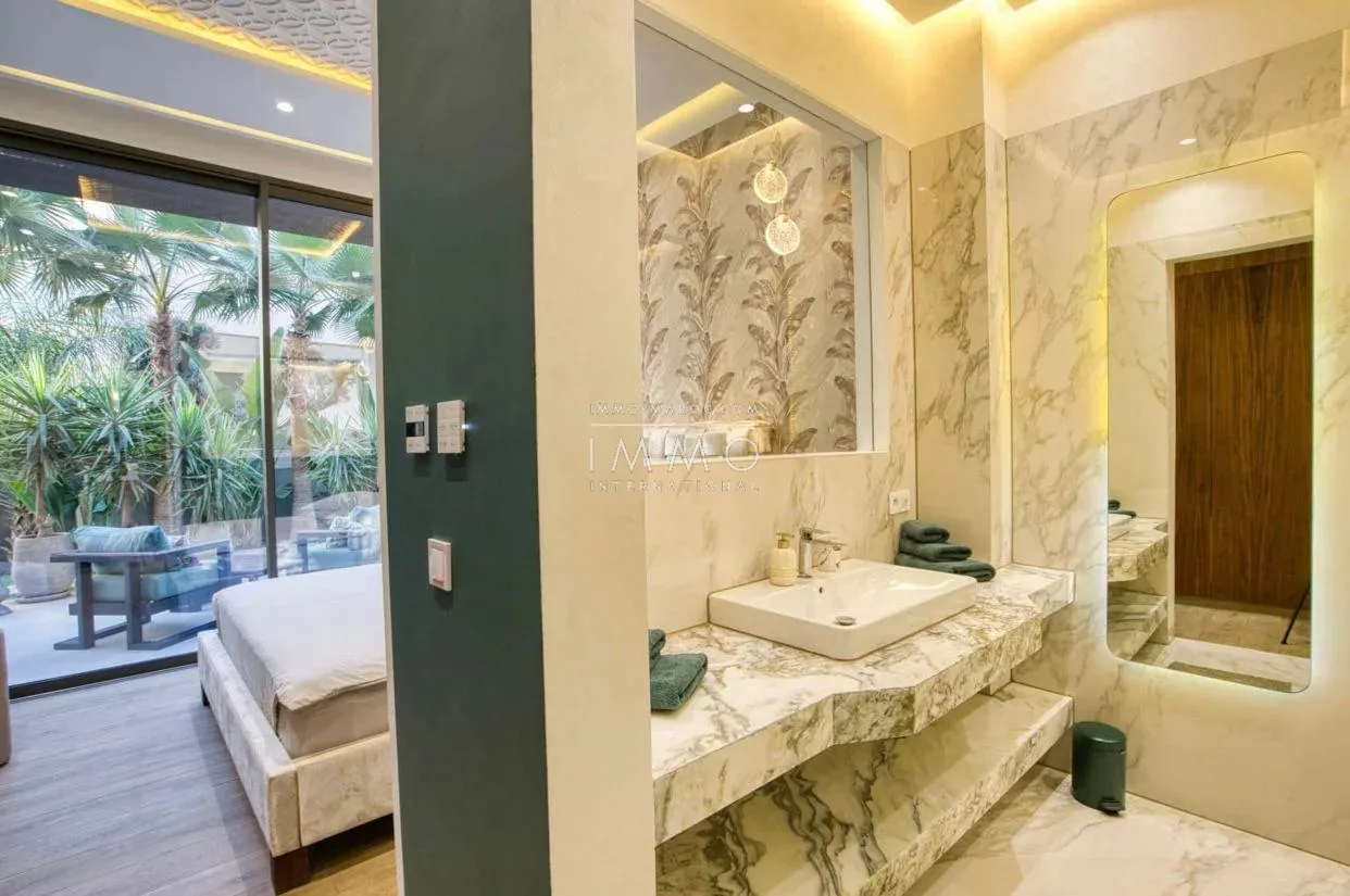 Villa à vendre route d'amizmiz marrakech – 5 chambres – 740 m² – rooftop – piscine chauffée