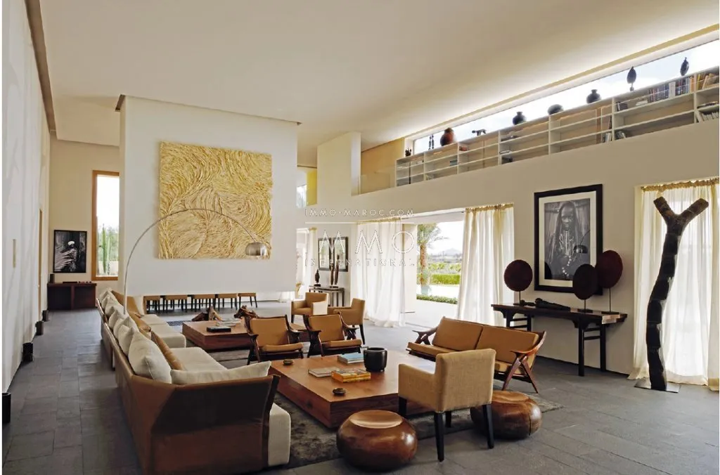 Villa d’exception à bab atlas – minimalisme radical & Élégance contemporaine – 8 suites