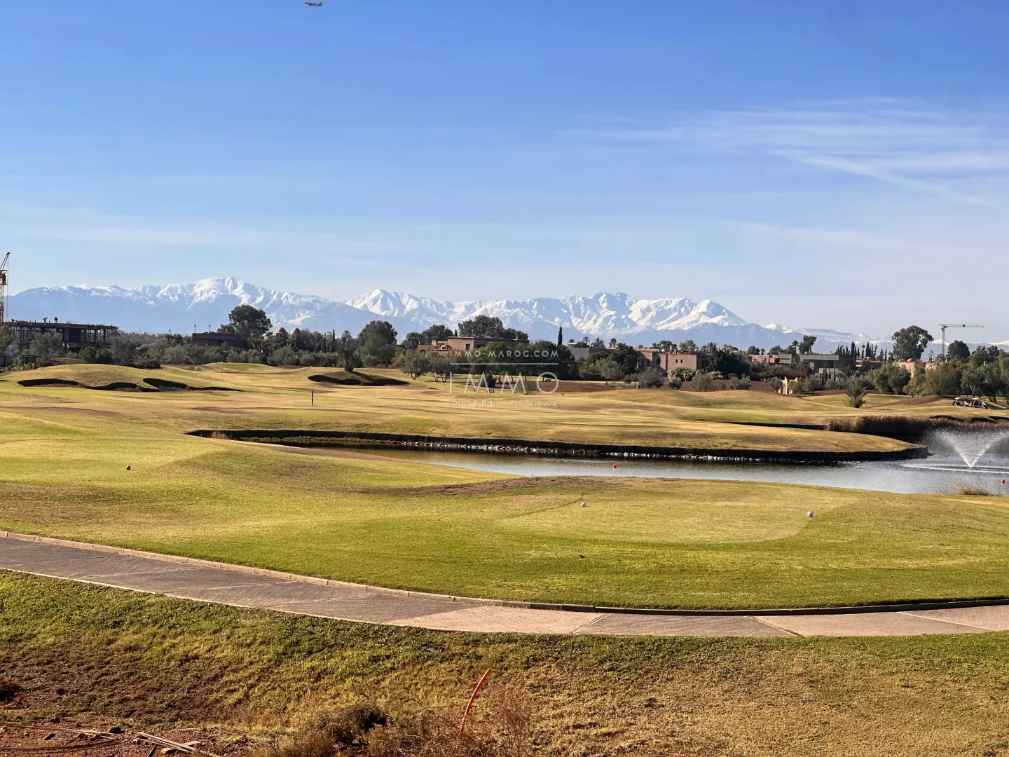 Villa d’exception en première ligne du golf d’amelkis