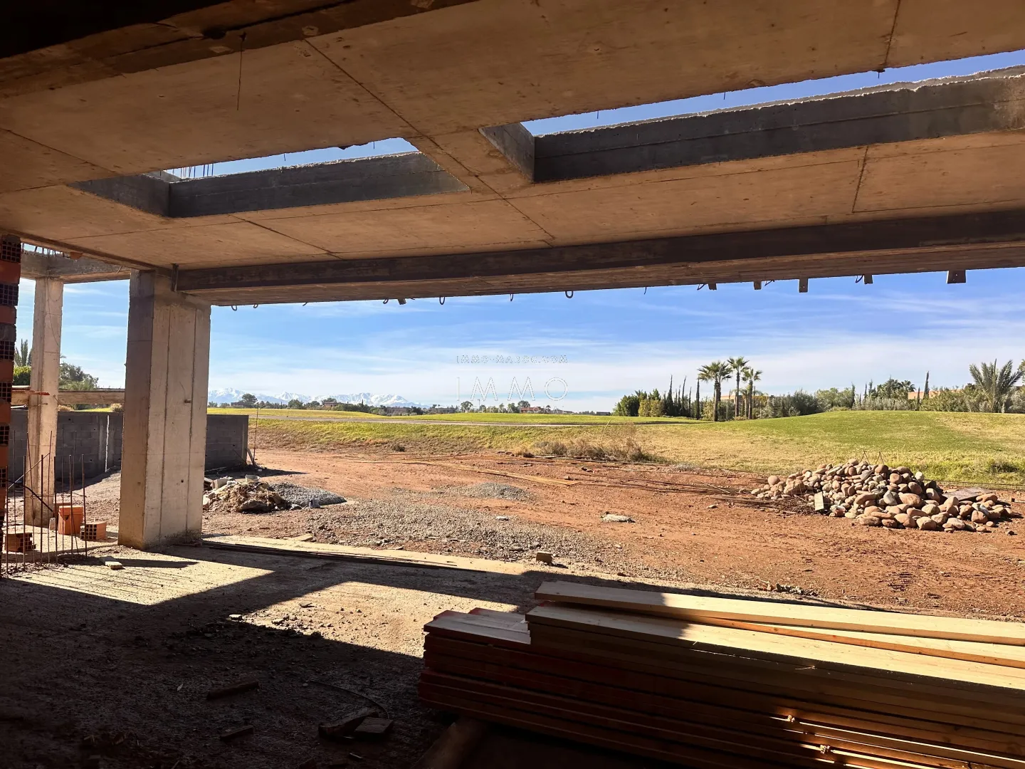 Villa d’exception en première ligne du golf d’amelkis