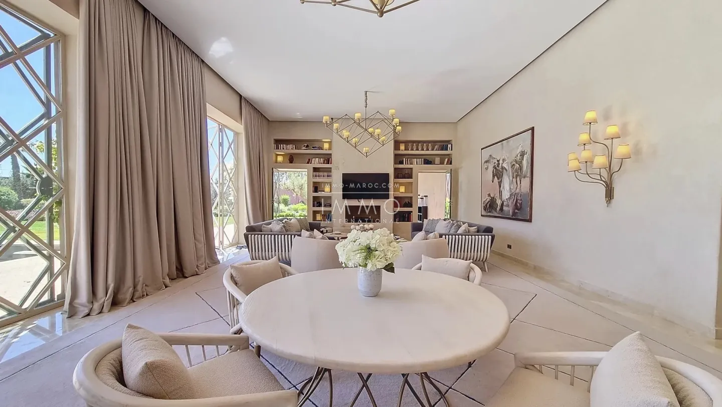 Villa d’exception à l’architecture octogone – route de l’ourika – 9 chambres – parc de 1 hectare