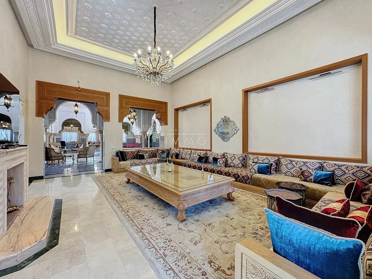 Propriété à vendre à sidi abdellah ghiat marrakech – 8 suites – 2 455 m² – terrain 30 932 m²