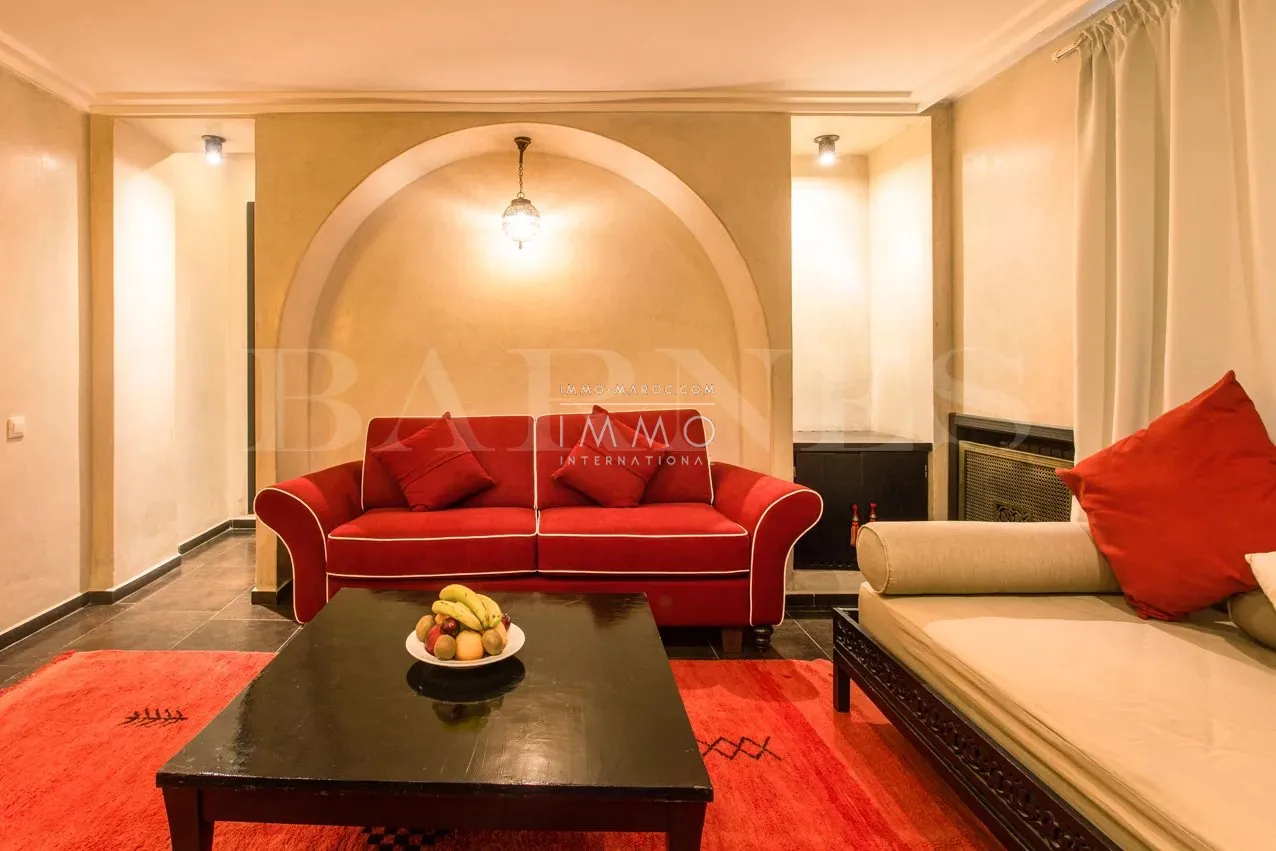 Palais d’hôtes d’exception à vendre – palmeraie – 19 suites – domaine de 2,2 hectares