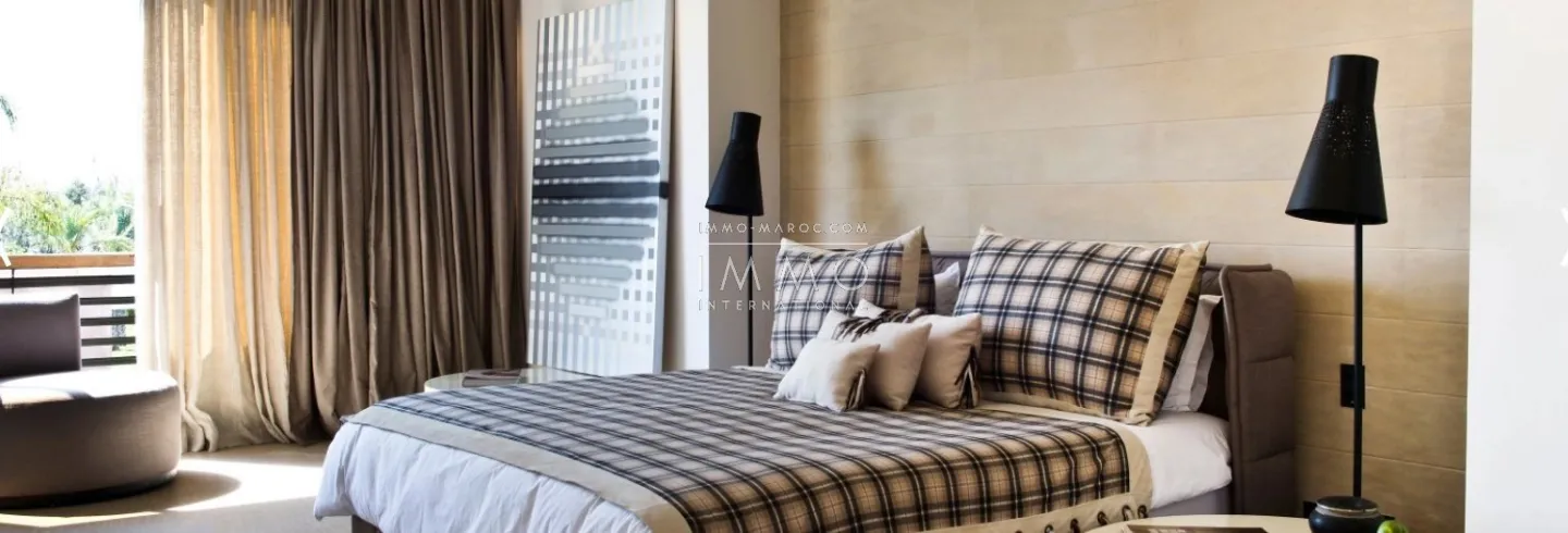 Chef-d’œuvre architectural à bab atlas – marbre de taza & noyer de l’atlas – 9 suites