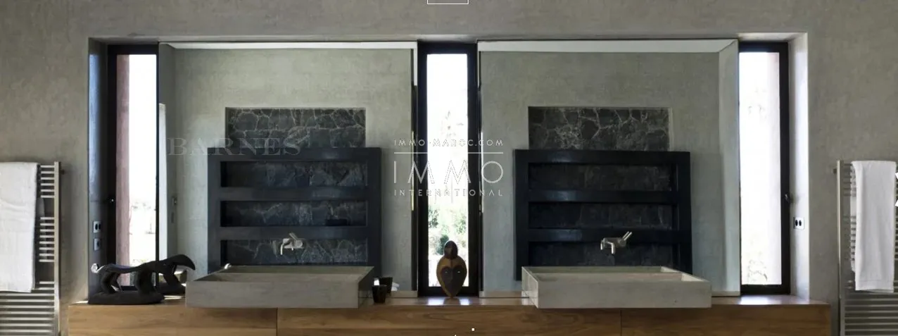 Somptueuse villa contemporaine de luxe – bab atlas – 6 suites – parc de 1 hectare avec lac