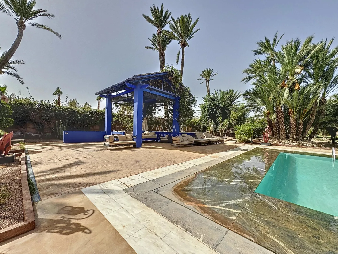 Villa kasbah chic à vendre en palmeraie – signée Élie mouyal – 10 chambres