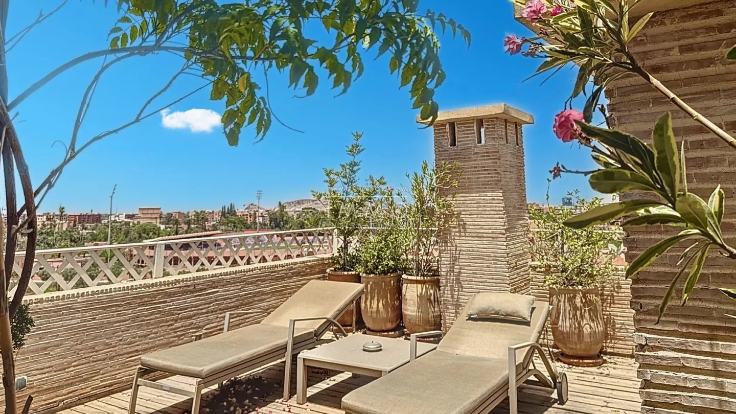 Penthouse d’exception – hivernage marrakech