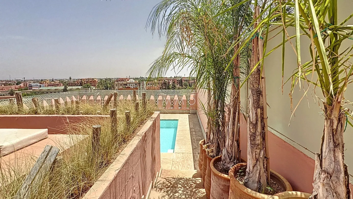 Penthouse d’exception – hivernage marrakech