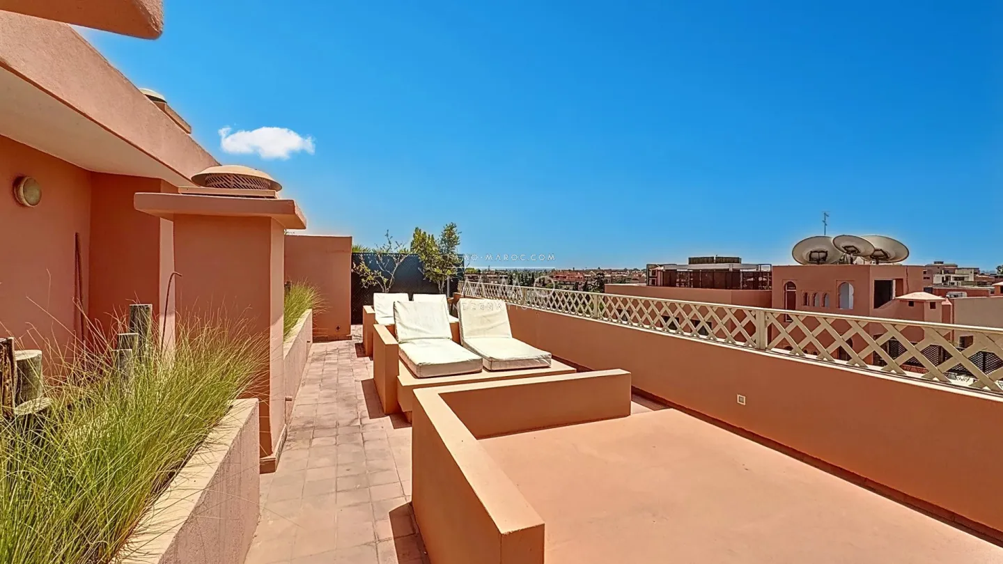 Penthouse d’exception – hivernage marrakech