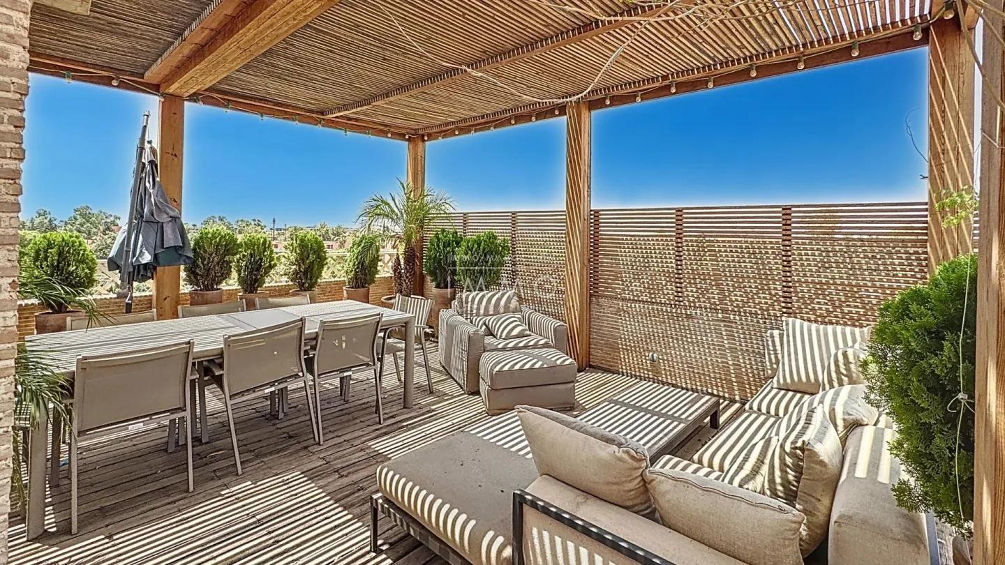 Penthouse d’exception – hivernage marrakech