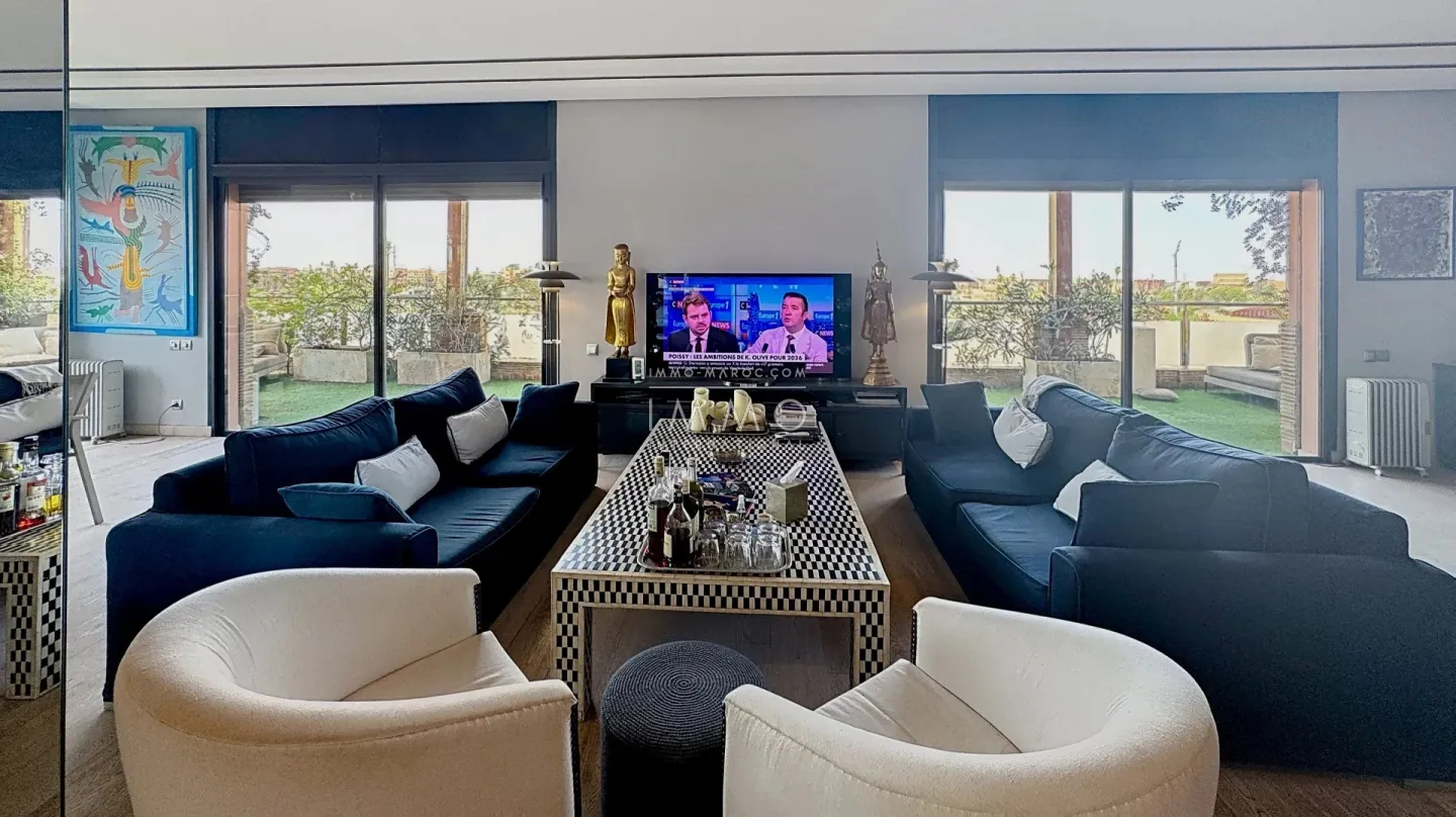 Penthouse d’exception – hivernage marrakech