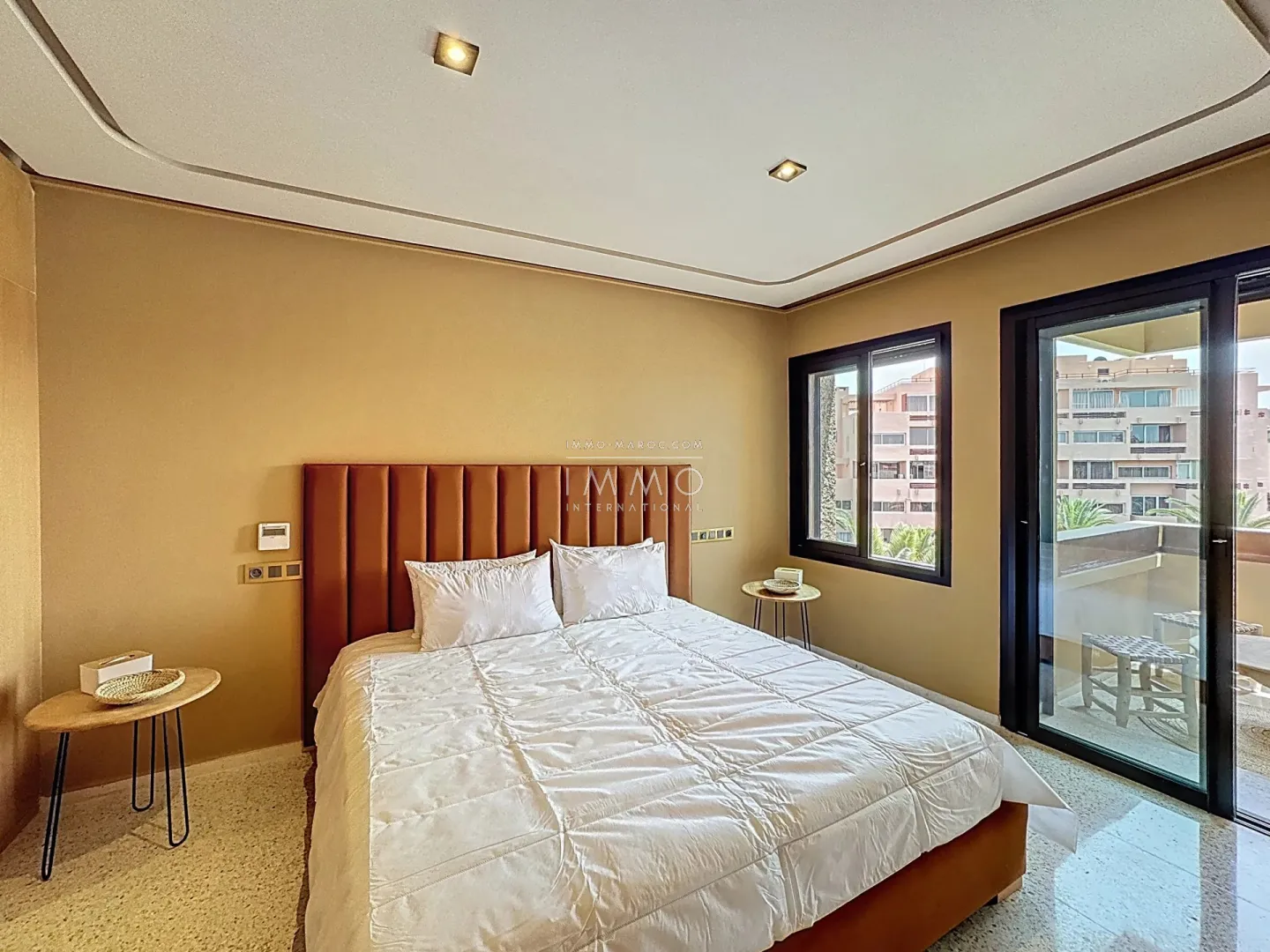Magnifique appartement meublé en location longue durée – quartier hivernage, marrakech