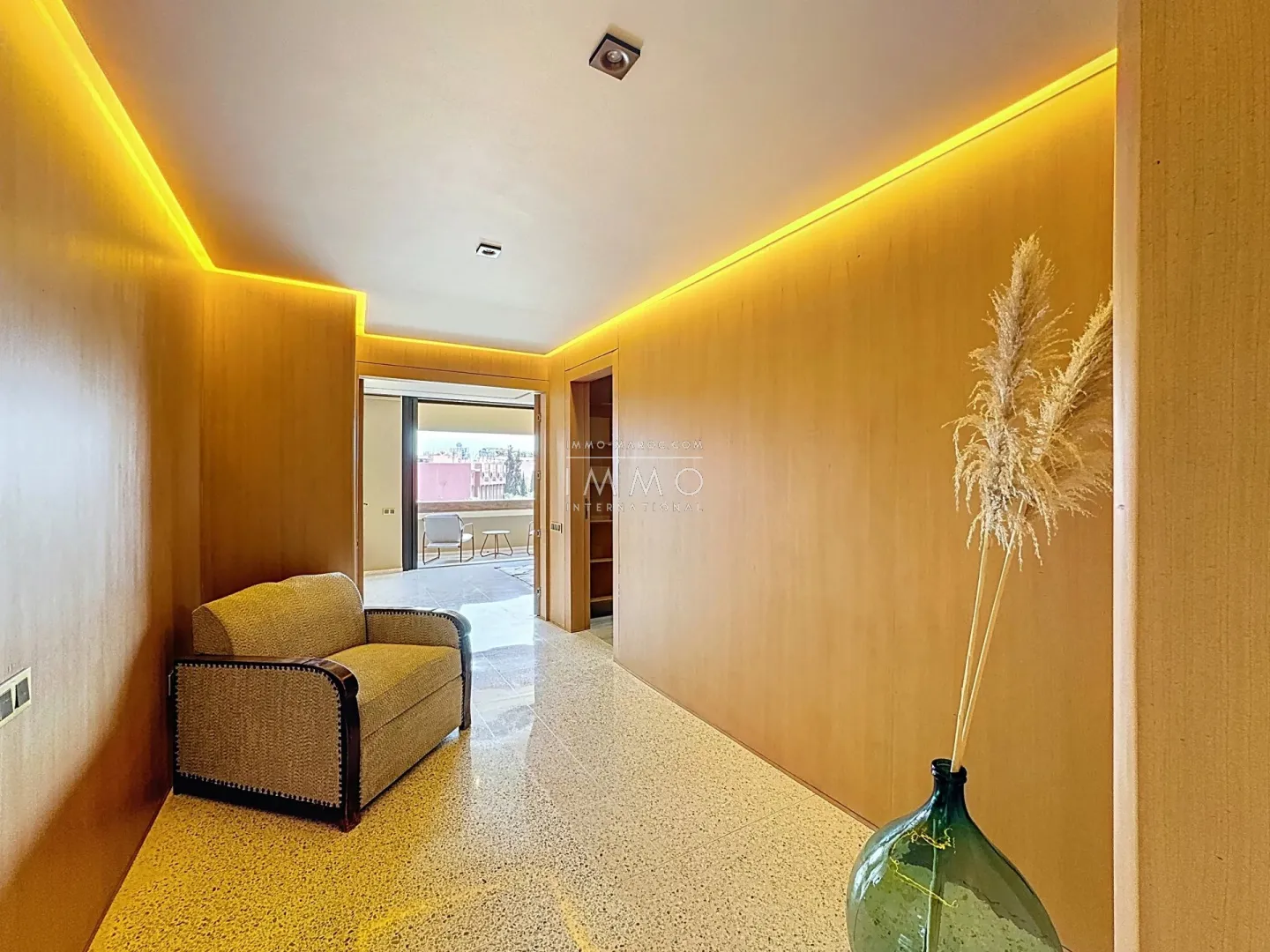 Magnifique appartement meublé en location longue durée – quartier hivernage, marrakech