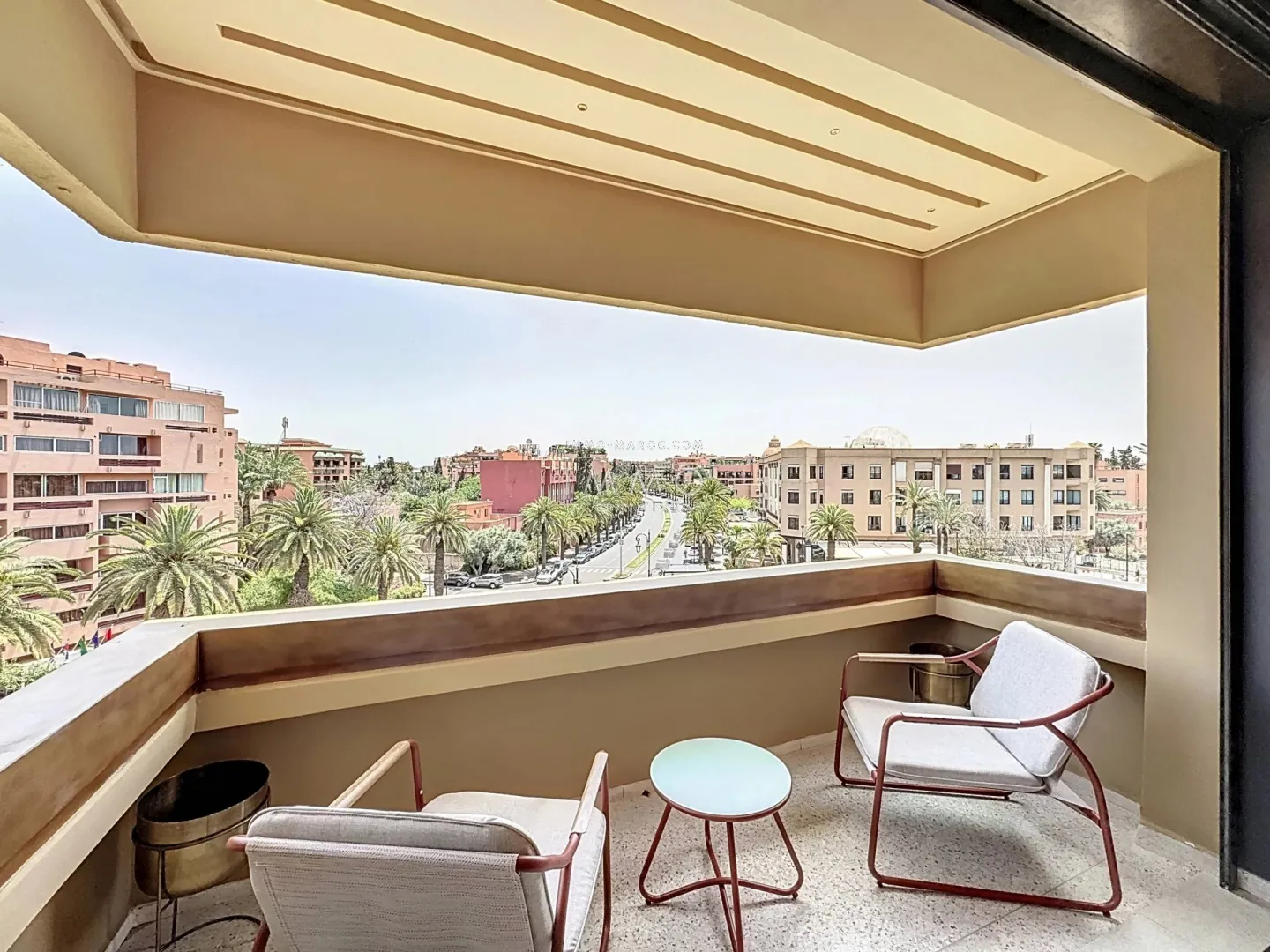 Magnifique appartement meublé en location longue durée – quartier hivernage, marrakech