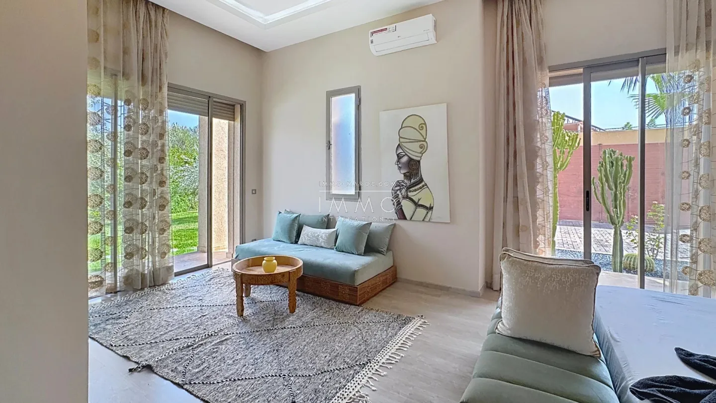 Villa d’exception à la location longue durée – route de fès, marrakech