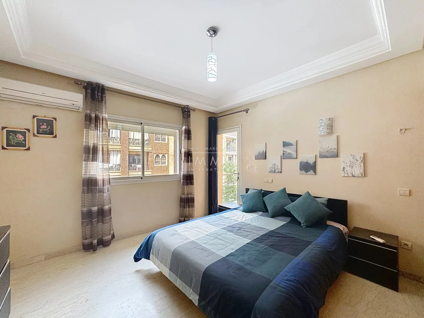 Appartement à vendre guéliz – 2 chambres – 91 m² – terrasse – centre-ville – meublé