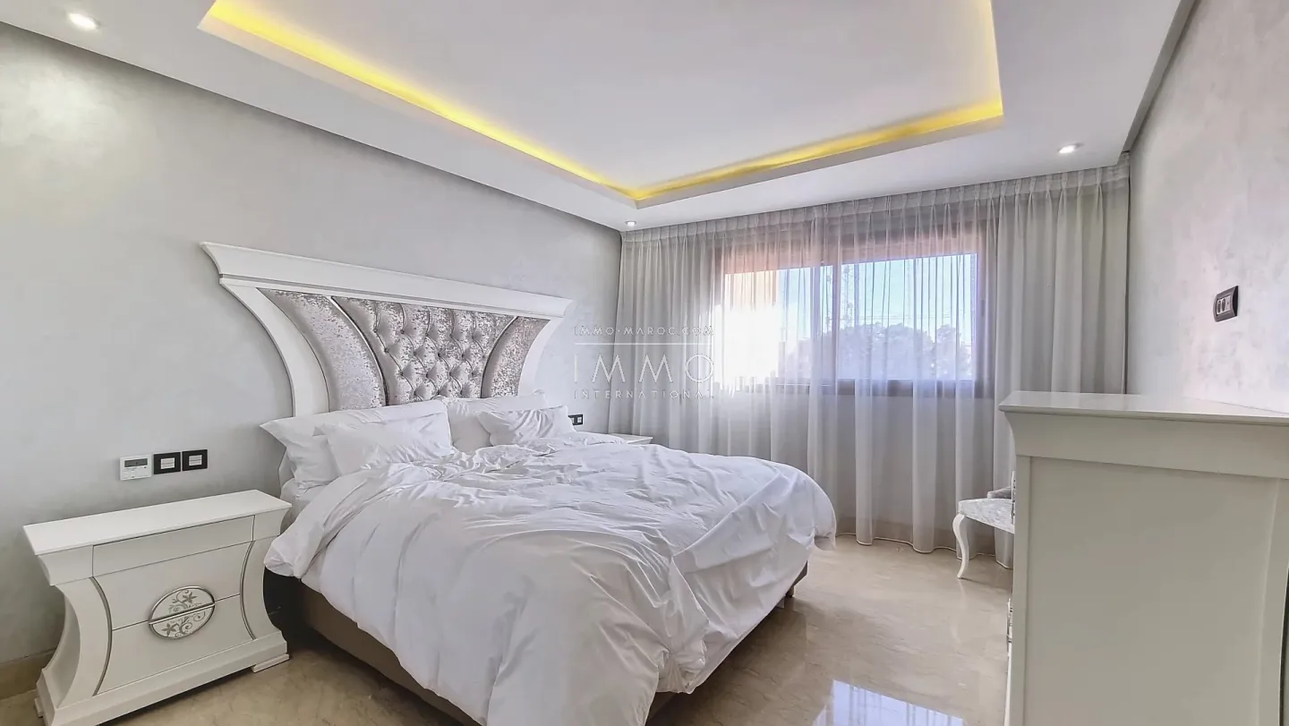 Appartement à vendre guéliz – 2 chambres – 116 m² – neuf – terrasse – parking – meublé