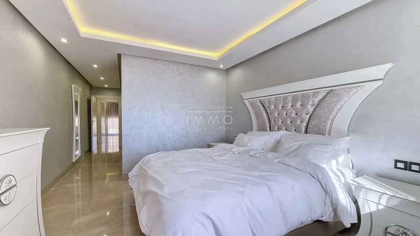 Appartement à vendre guéliz – 2 chambres – 116 m² – neuf – terrasse – parking – meublé