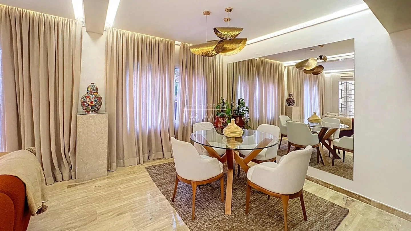 Duplex contemporain en hypercentre de guéliz – design & sérénité – 2 chambres