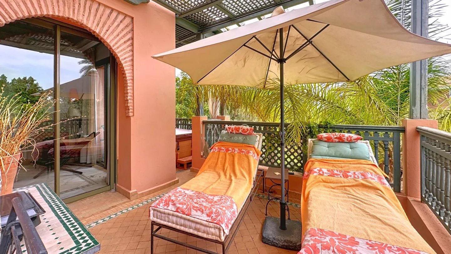 Appartement familial de prestige – palmeraie de marrakech – 143 m² – résidence ultra-sécurisée