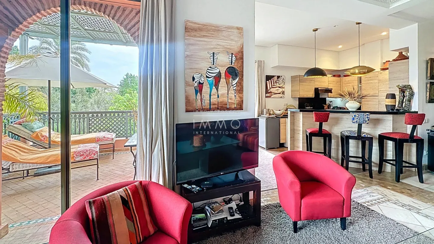 Appartement familial de prestige – palmeraie de marrakech – 143 m² – résidence ultra-sécurisée