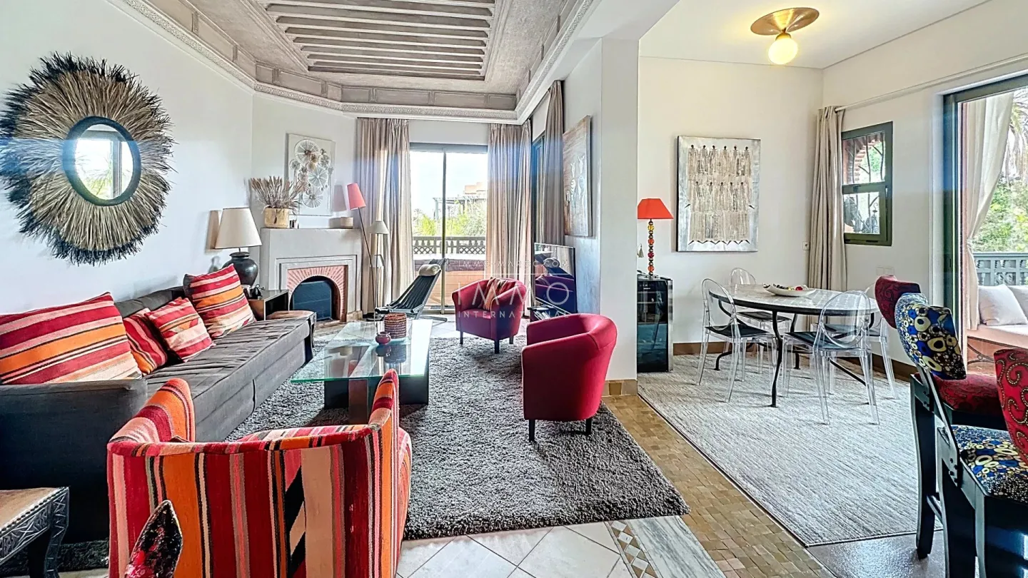 Appartement familial de prestige – palmeraie de marrakech – 143 m² – résidence ultra-sécurisée