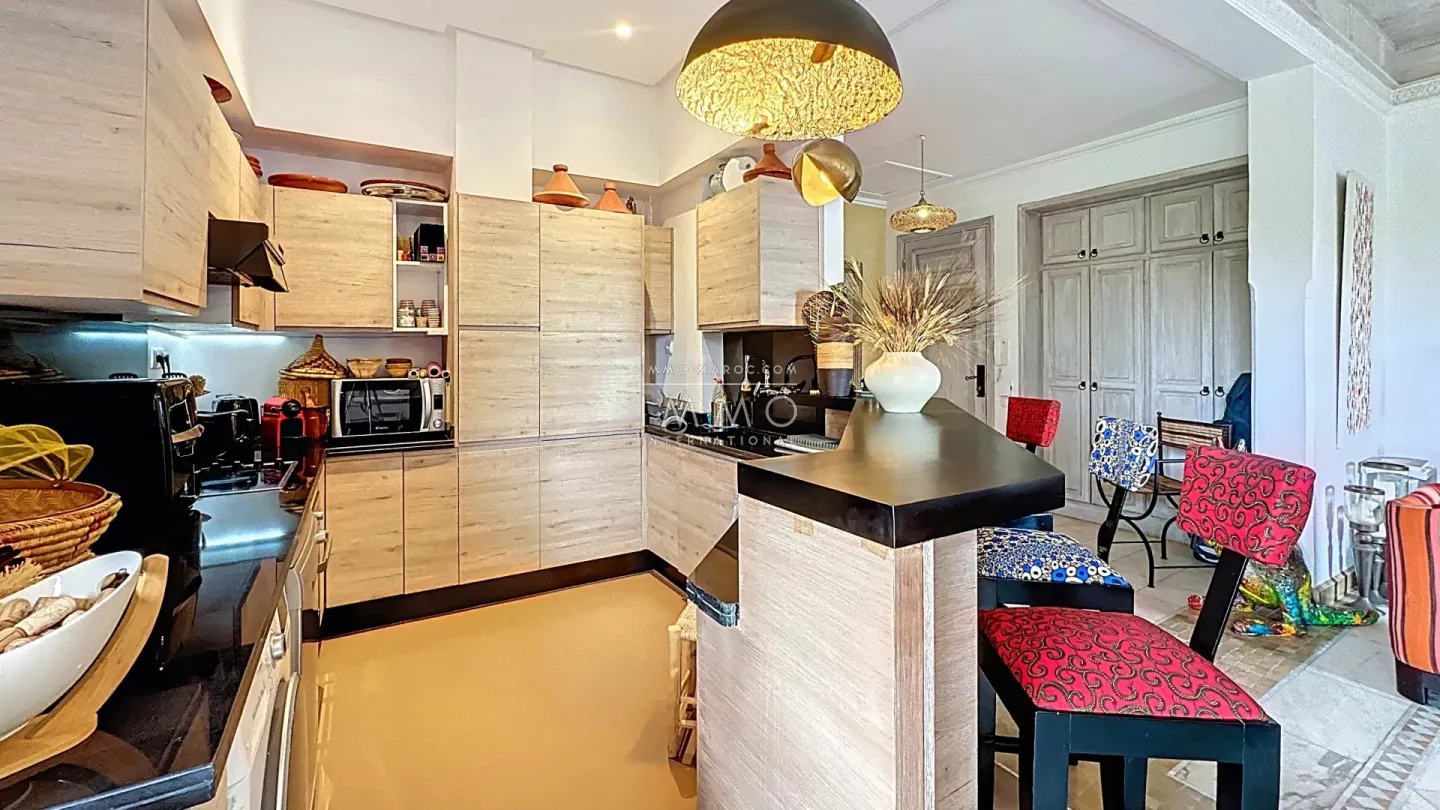 Appartement familial de prestige – palmeraie de marrakech – 143 m² – résidence ultra-sécurisée