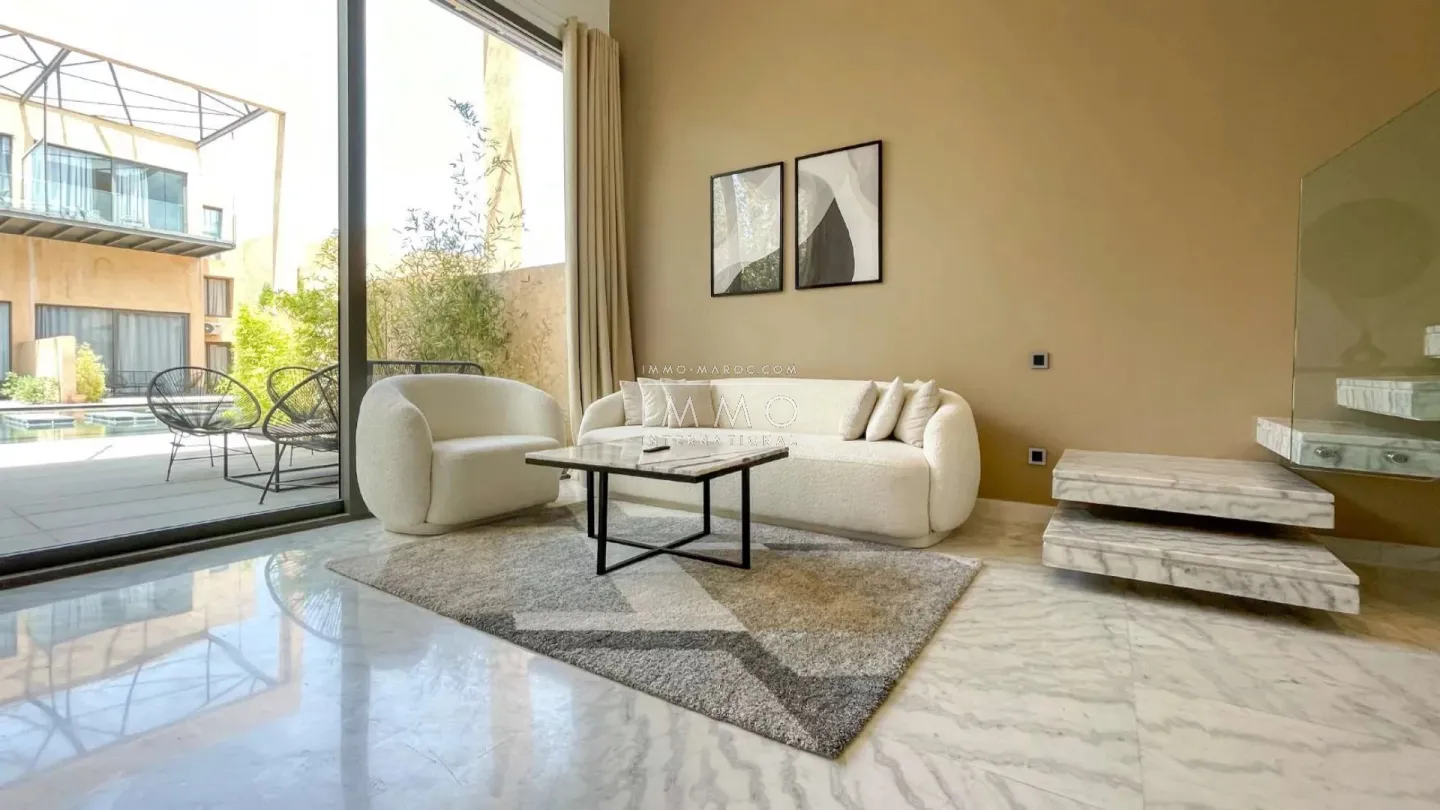 Appartement à vendre route de ouarzazate marrakech - 2 chambres - 140m² - résidence piscine - Photo 3