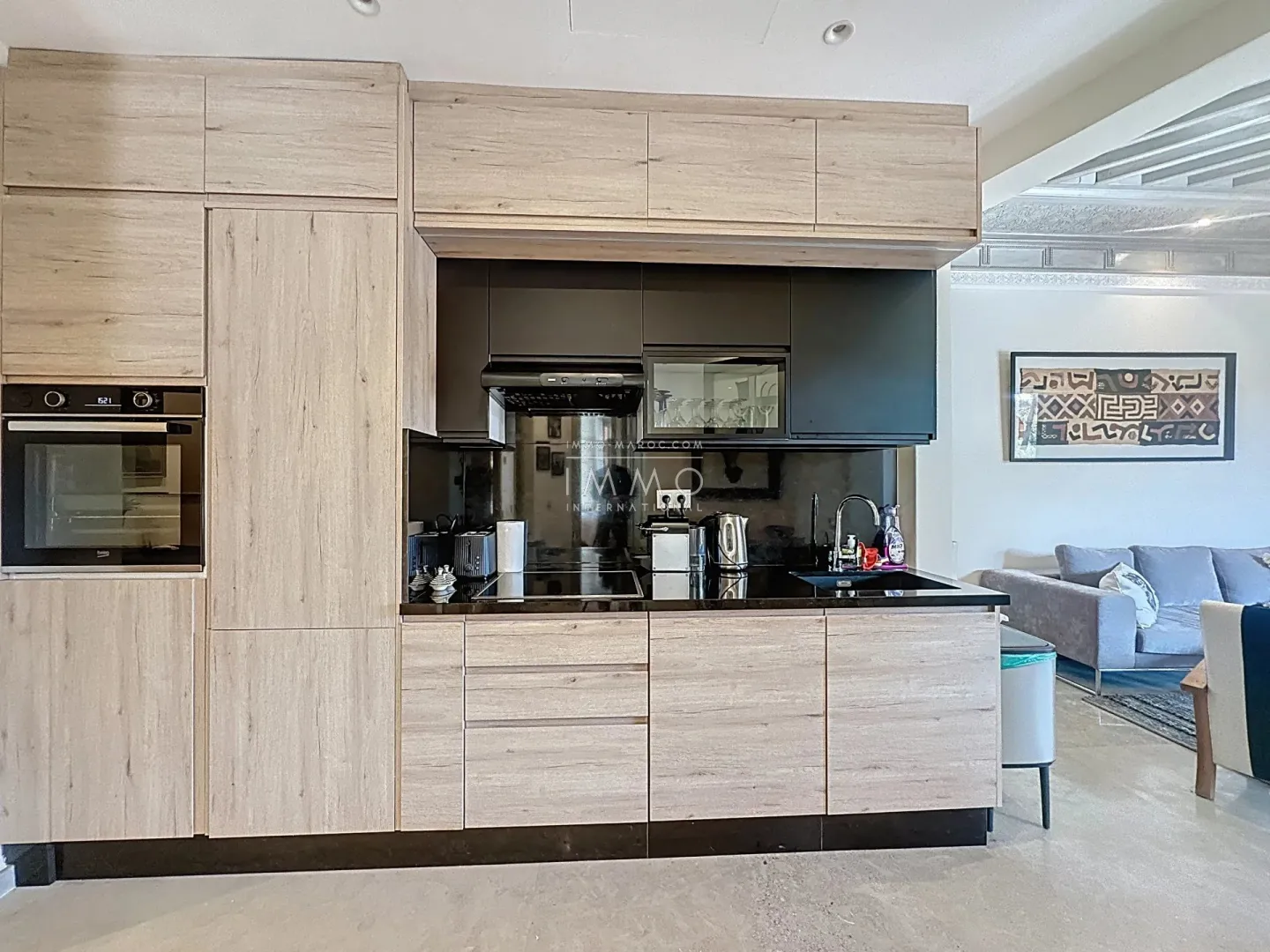 Appartement de prestige en palmeraie – terrasse plein sud – 118 m² – résidence sécurisée