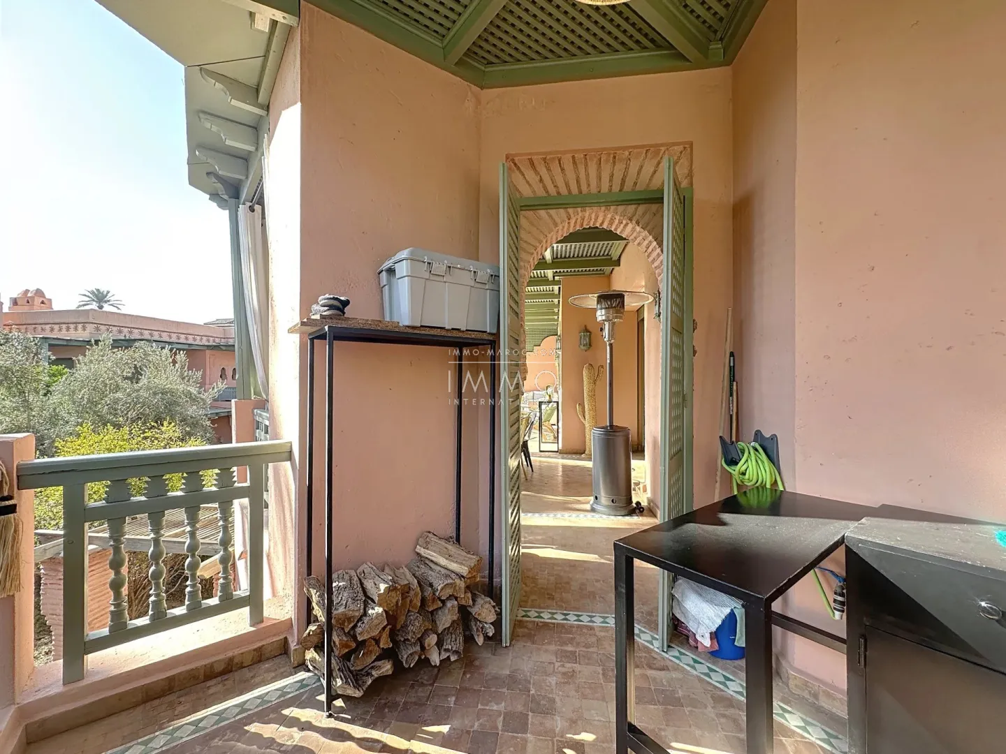 Appartement de prestige en palmeraie – terrasse plein sud – 118 m² – résidence sécurisée