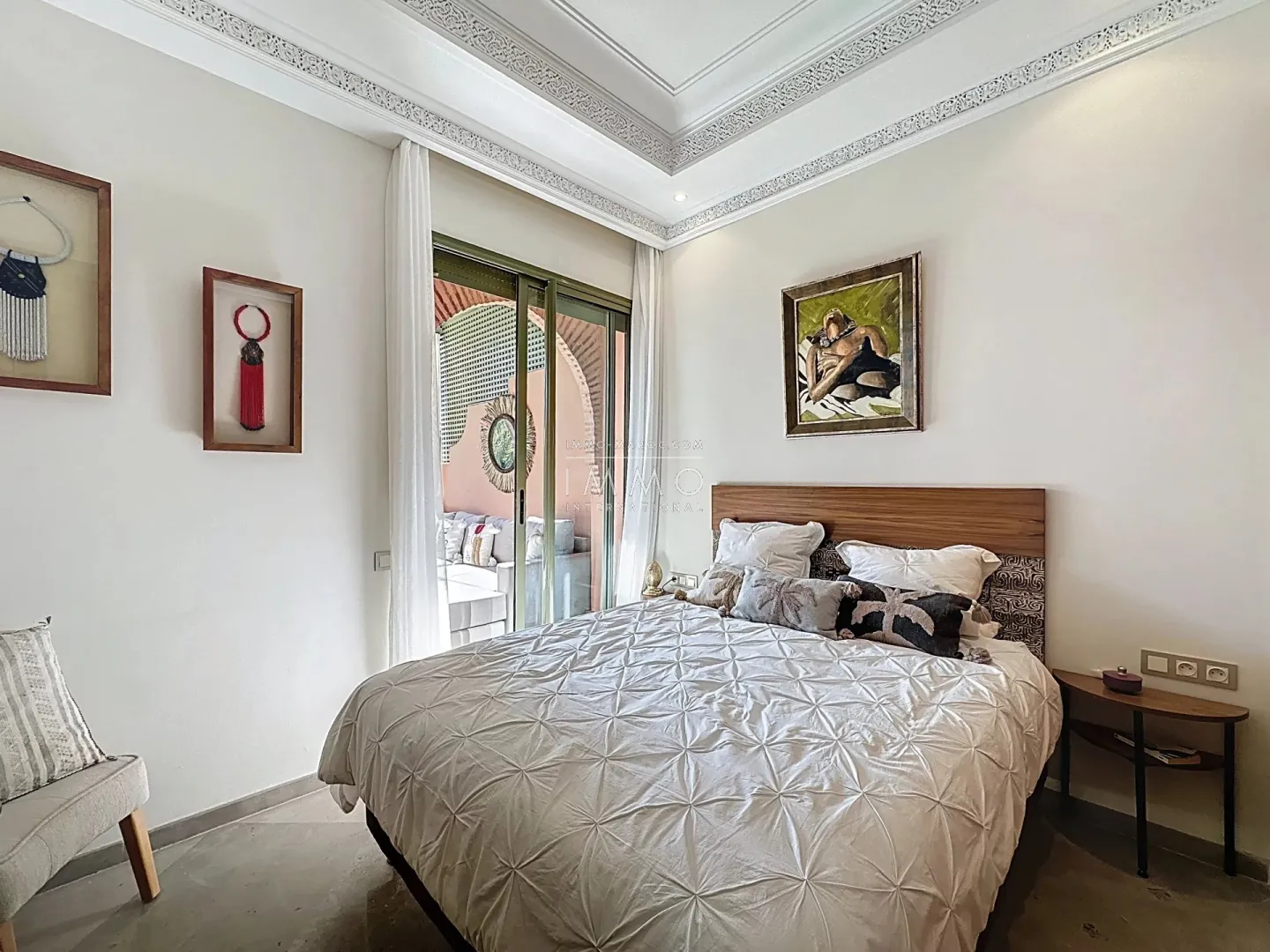 Appartement de prestige en palmeraie – terrasse plein sud – 118 m² – résidence sécurisée