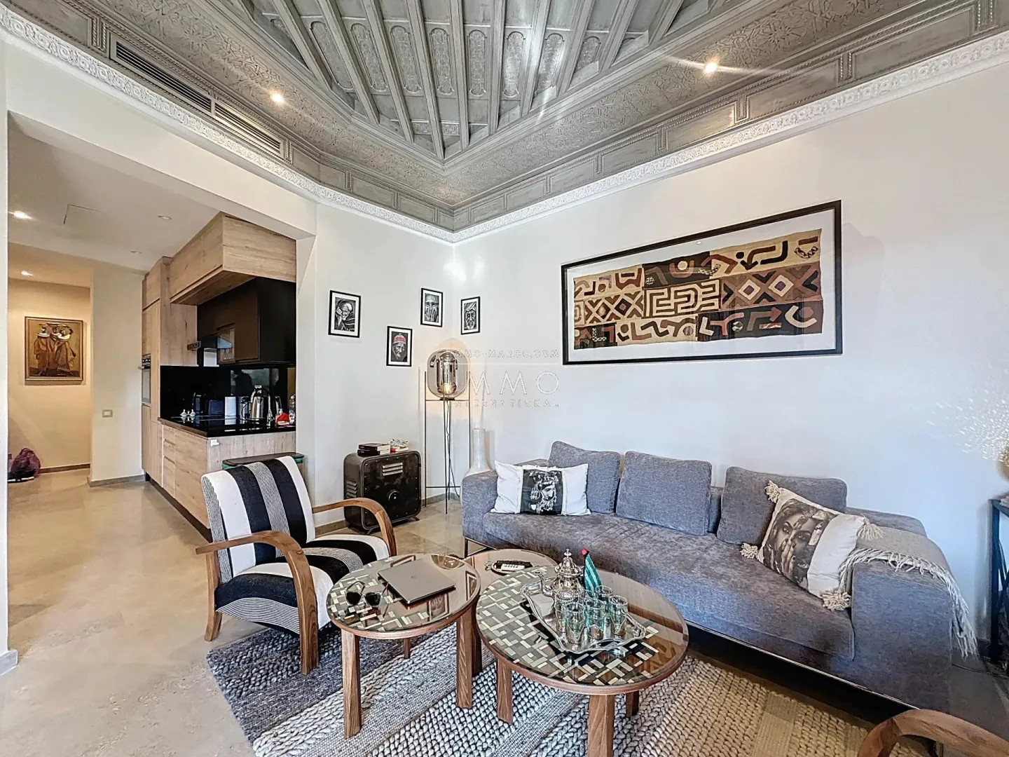 Appartement de prestige en palmeraie – terrasse plein sud – 118 m² – résidence sécurisée