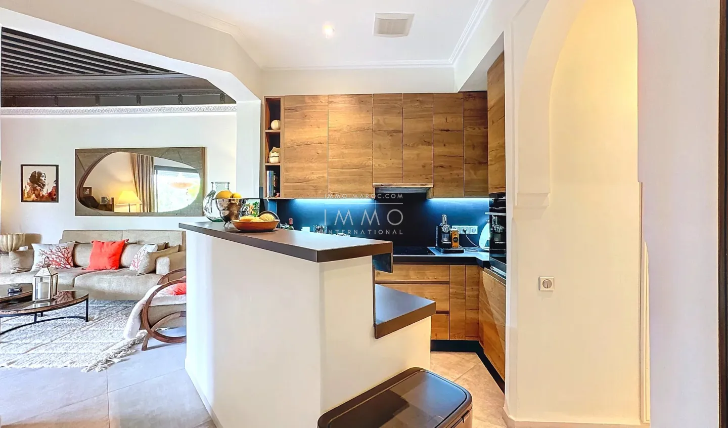 Appartement de charme – palmeraie de marrakech – 133 m² – résidence de prestige sécurisée